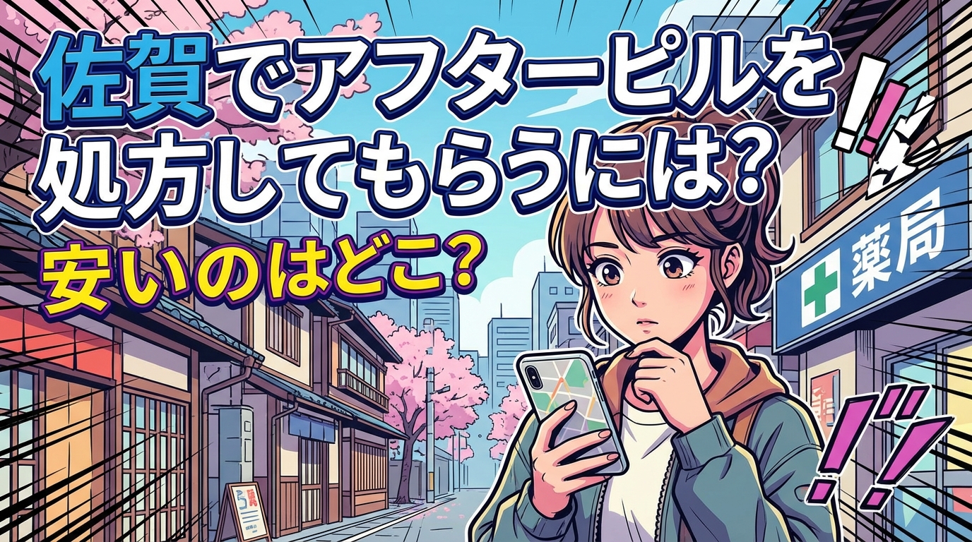 佐賀でアフターピルを処方してもらうには？安いのはどこ？