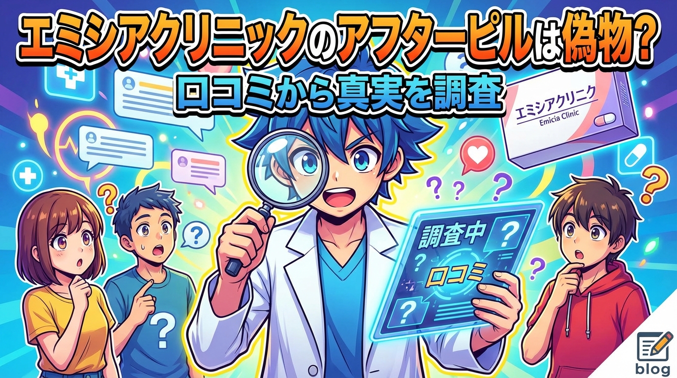 エミシアクリニックのアフターピルは偽物？口コミから真実を調査
