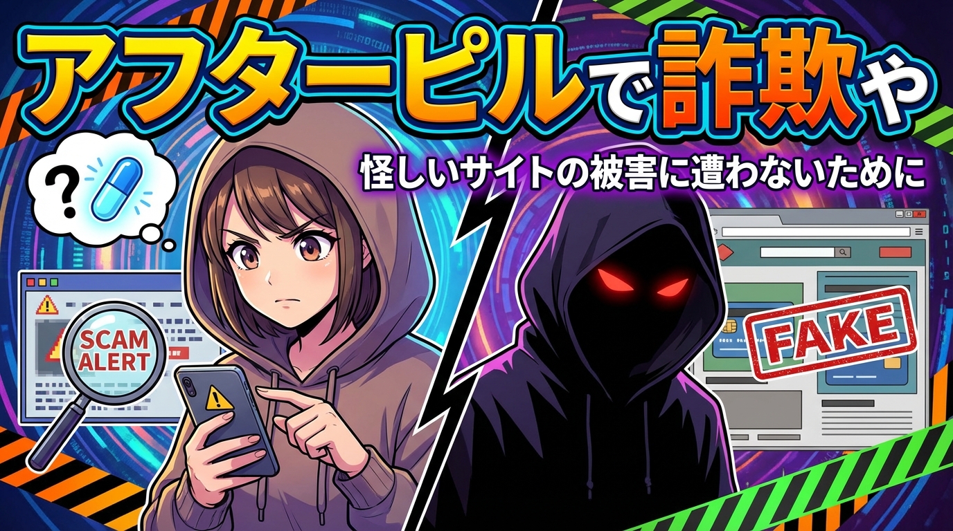アフターピルで詐欺や怪しいサイトの被害に遭わないために