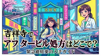 吉祥寺でアフターピル処方はどこで？