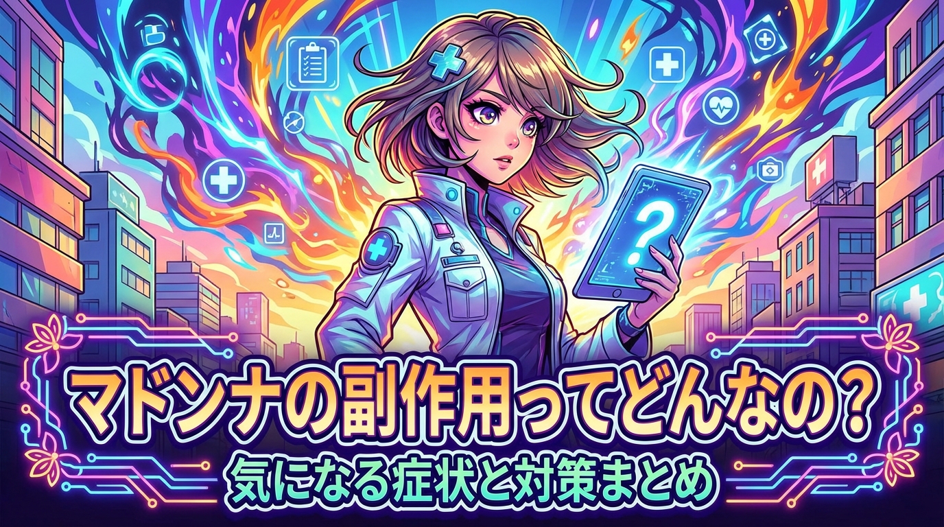 マドンナの副作用ってどんなの？