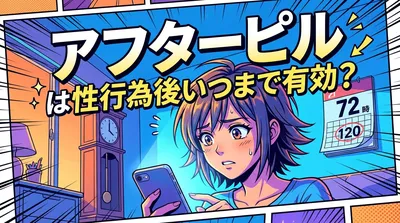 アフターピルは性行為後いつまで有効？