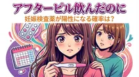 アフターピル飲んだのに妊娠検査薬が陽性になる確率は?
