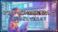 アフターピルは処方箋なしで薬局のどこで買える？