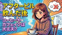 アフターピル飲んだ後コーヒーやカフェインは大丈夫？