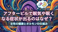 アフターピルで眠気や眠くなる症状が出るのはなぜ？