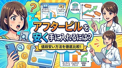 アフターピルを安く手に入れるには？値段安い方法を徹底比較！