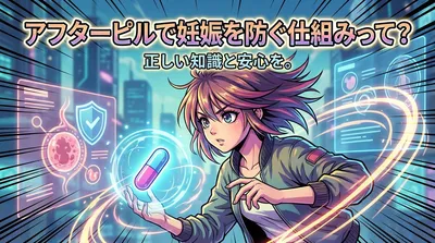 アフターピルで妊娠を防ぐ仕組みって？