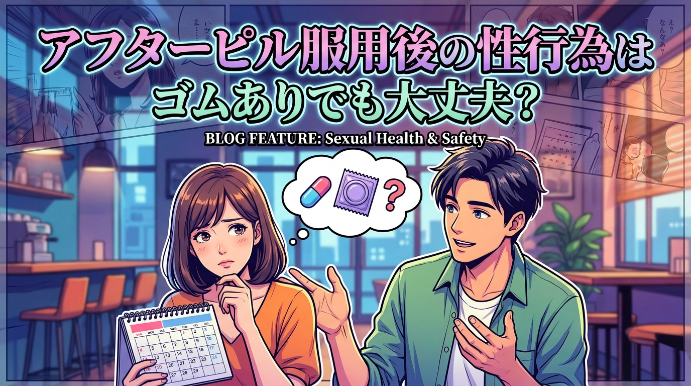 アフターピル服用後の性行為はゴムありでも大丈夫？