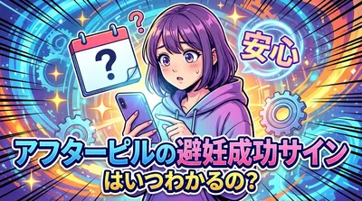 アフターピルの避妊成功サインはいつわかるの?