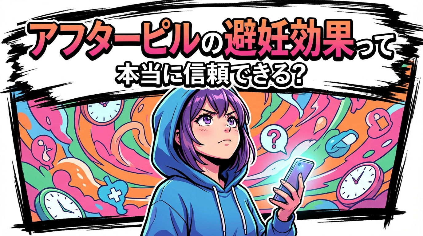 アフターピルの避妊効果って本当に信頼できる?