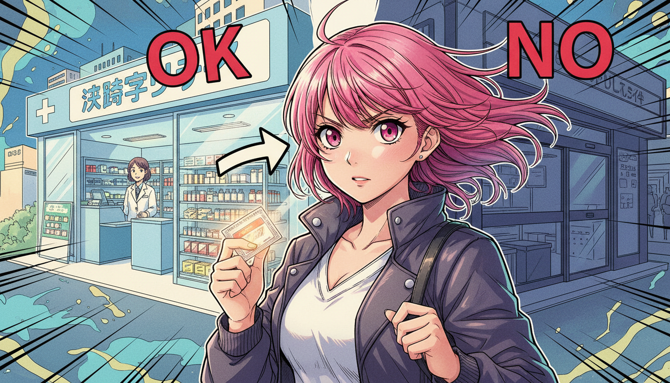 【結論】アフターピルは薬局で買えるが、すべての薬局ではない